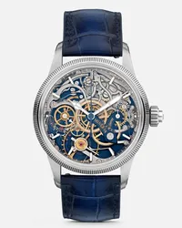 Montblanc Montblanc 1858 The Unveiled Minerva Chronograph Edizione Limitata - 100 Esemplari - Orologi Da Polso - Argento Argento