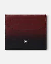 Montblanc Porta Carte 6 Scomparti Meisterstück - Custodie Carte - Rosso Rosso