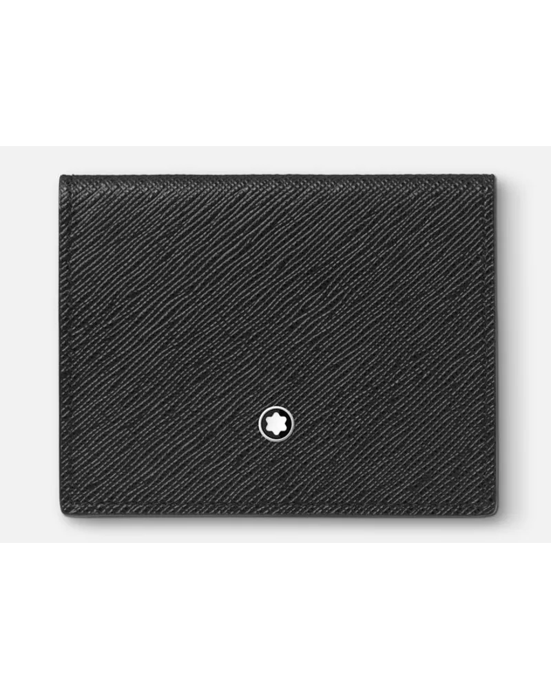 Montblanc Portacarte Trio 4 Scomparti Sartorial - Portacarte - Nero Nero