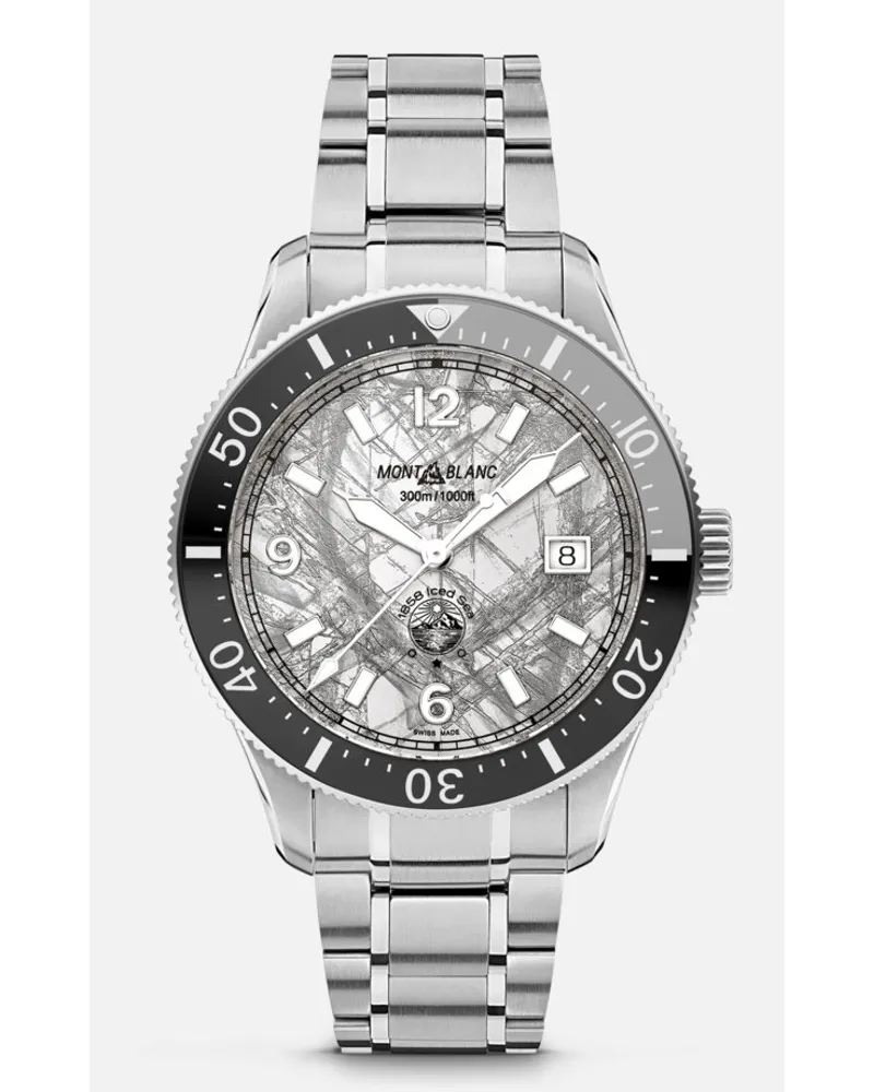 Montblanc Montblanc Iced Sea Automatic Date - Orologi Da Polso - Grigio Grigio