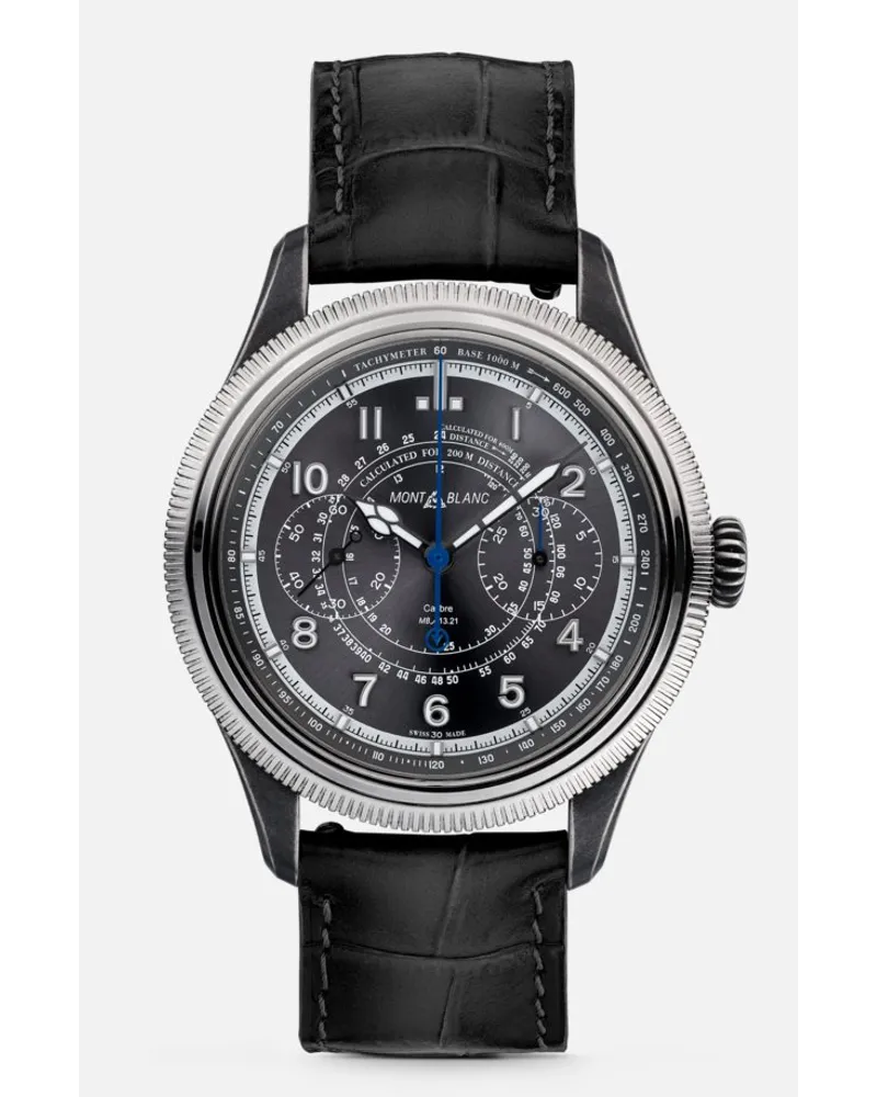 Montblanc Montblanc 1858 The Unveiled Timekeeper Minerva Edizione Limitata - 100 Esemplari - Orologi Da Polso - Argento Argento