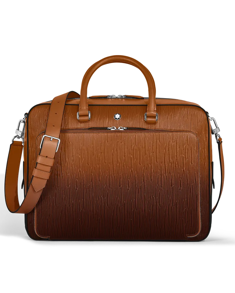 Montblanc Portadocumenti Writing Traveler - Fulvo - Pellame - MB221684 - Portadocumenti Fulvo