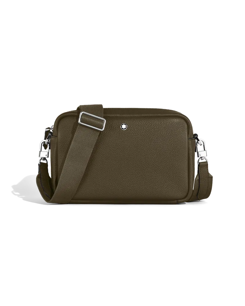Montblanc Borsa a Tracolla Montblanc Companion - Kaki - Pellame - MB220210 - Messenger Bag Kaki