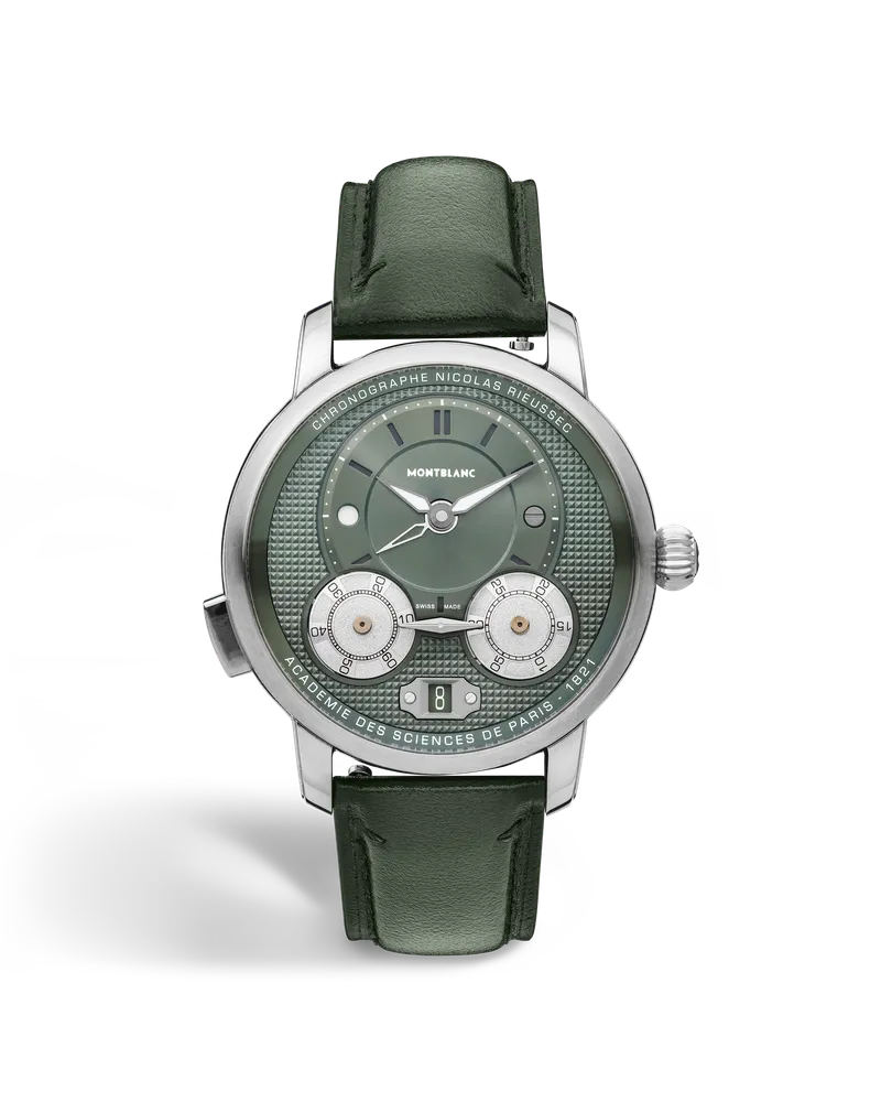 Montblanc Montblanc Star Legacy Nicolas Rieussec Chronograph Verde - Acciaio - MB132947 - Orologio Verde