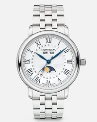 Montblanc Montblanc Star Legacy Full Calendar 42 Mm - Orologi Da Polso - Argento Argento