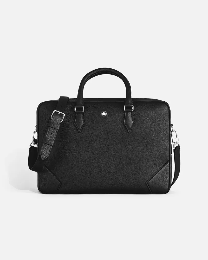 Montblanc Portadocumenti Grain - Cartelle - Nero Nero