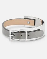 Montblanc Bracciale Wrap Me, Misura Regolabile - Bracciali - Grigio Grigio