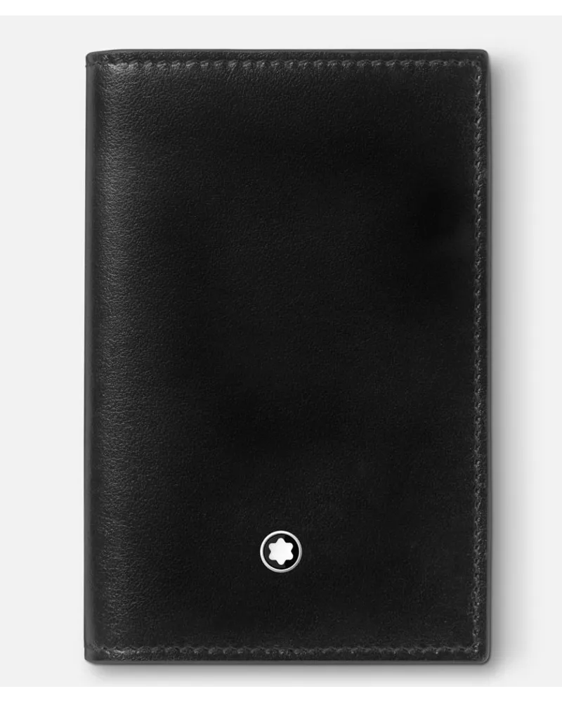 Montblanc Porta Carte 2 Scomparti Meisterstück - Portacarte - Nero Nero