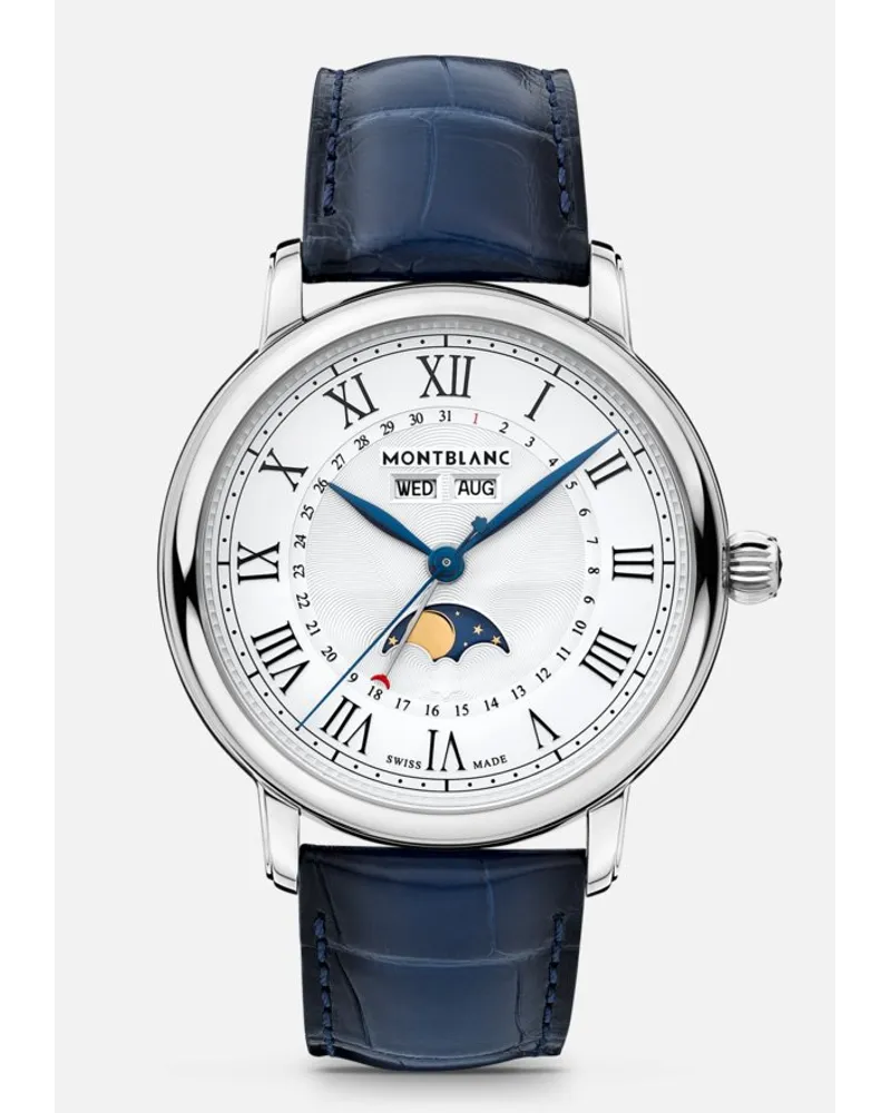 Montblanc Montblanc Star Legacy Full Calendar 42 Mm - Orologi Da Polso - Bianco Bianco