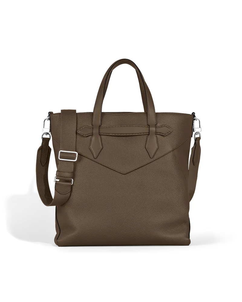 Montblanc Tote Montblanc Envelope - Noisette - Pellame - MB221618 - Tote Bag Noisette
