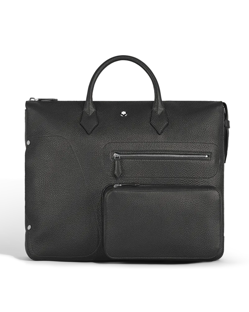 Montblanc Portadocumenti Modello Grande Montblanc Companion - Nero - Pellame - MB220192 - Tote Bag Nero