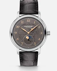 Montblanc Montblanc Star Legacy Moonphase 42 Mm Edizione Limitata - 1786 Esemplari - Orologi Da Polso - Grigio Grigio