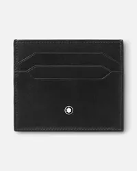 Montblanc Porta Carte 6 Scomparti Meisterstück - Custodie Carte - Nero Nero