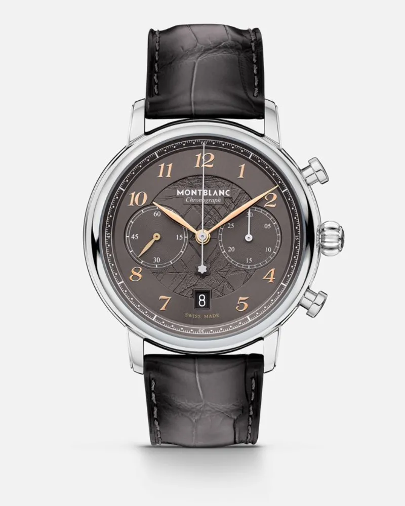 Montblanc Montblanc Star Legacy Chronograph 42 Mm Edizione Limitata - 1786 Esemplari - Orologi Da Polso - Grigio Grigio