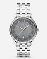 Montblanc Montblanc Tradition Automatic Date 40 Mm - Orologi Da Polso - Grigio Grigio