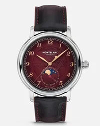 Montblanc Montblanc Star Legacy Moonphase 42 Mm Edizione Limitata - 1786 Esemplari - Orologi Da Polso - Rosso Rosso