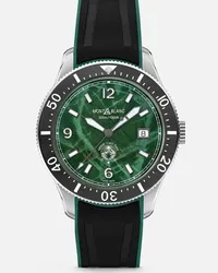 Montblanc Montblanc 1858 Iced Sea Automatic Date - Orologi Da Polso - Verde Verde