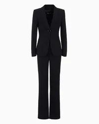 Giorgio Armani OFFICIAL STORE Tuxedo In Pura Seta Blu