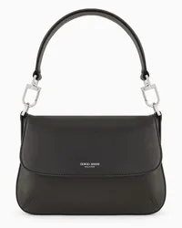 Giorgio Armani OFFICIAL STORE Borsa A Mano Piccola La Prima Soft In Nappa Nero