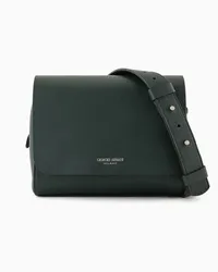 Giorgio Armani OFFICIAL STORE Crossbody Piccola In Pelle Verde