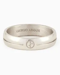 Giorgio Armani OFFICIAL STORE Collana In Argento 925 Con Piastrina Logata Argento