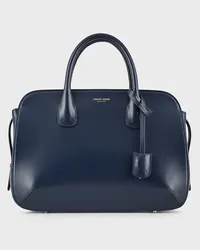 Giorgio Armani OFFICIAL STORE Bauletto Grande La Prima In Pelle Palmellata Blu