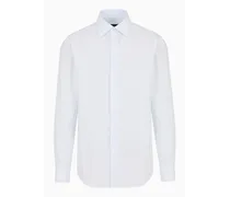 OFFICIAL STORE Camicia Regular Fit In Cotone Microarmaturato