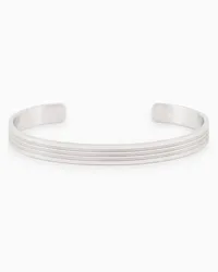 Giorgio Armani OFFICIAL STORE Bracciale Rigido In Argento 925 Argento