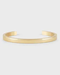 Giorgio Armani OFFICIAL STORE Bracciale Rigido In Argento 925 Oro