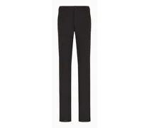 OFFICIAL STORE Pantaloni Flat Front In Lana Vergine
