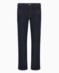 Giorgio Armani OFFICIAL STORE Pantalone 5-tasche Regular Fit In Denim Di Cotone Stretch Denim