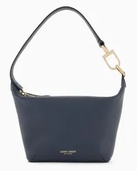 Giorgio Armani OFFICIAL STORE Borsa A Mano Piccola La Prima Soft In Nappa Blu