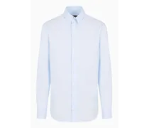 Giorgio Armani OFFICIAL STORE Camicia Regular Fit In Cotone A Righe Fantasia