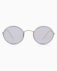 Giorgio Armani OFFICIAL STORE Occhiali Da Sole Unisex Forma Ovale Grigio