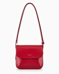 Giorgio Armani OFFICIAL STORE Borsa La Prima In Pelle Palmellata Rosso