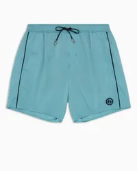 Giorgio Armani OFFICIAL STORE Costume Da Bagno Boxer Blu