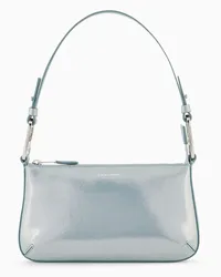 Giorgio Armani OFFICIAL STORE Borsa A Mano Media La Prima Soft In Nabuk Brillante Azzurro