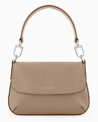 Giorgio Armani OFFICIAL STORE Borsa A Mano Piccola La Prima Soft In Nappa Beige