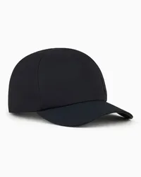 Giorgio Armani OFFICIAL STORE Cappello Baseball In Tessuto Tecnico Blu