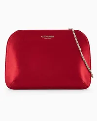 Giorgio Armani OFFICIAL STORE Clutch La Prima In Raso Rosso