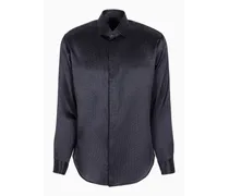 OFFICIAL STORE Camicia Regular Fit In Seta Stampata