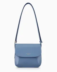 Giorgio Armani OFFICIAL STORE Borsa La Prima In Pelle Palmellata Azzurro