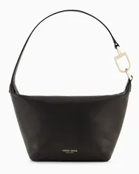 Giorgio Armani OFFICIAL STORE Borsa A Mano Piccola La Prima Soft In Nappa Nero