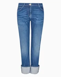 Giorgio Armani OFFICIAL STORE Denim Collection Jeans 5-tasche In Denim Di Cotone Stretch Denim