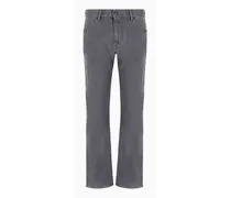 OFFICIAL STORE Pantalone 5 Tasche Regular Fit In Denim Di Cotone Stretch