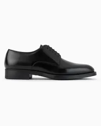 Giorgio Armani OFFICIAL STORE Derby In Pelle Nero