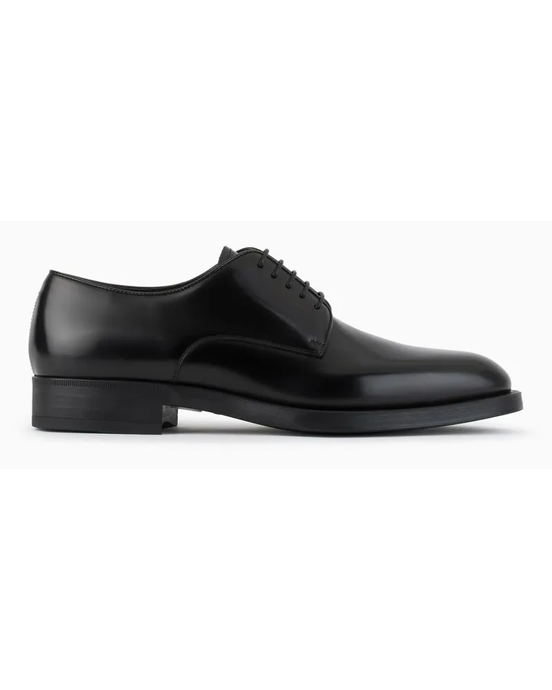 Giorgio Armani OFFICIAL STORE Derby In Pelle Nero