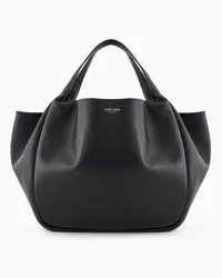 Giorgio Armani OFFICIAL STORE Hobo Bag Grande In Nappa Nero