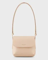 Giorgio Armani OFFICIAL STORE Borsa La Prima In Pelle Palmellata Nude