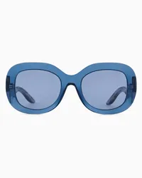 Giorgio Armani OFFICIAL STORE Occhiali Da Sole Donna Forma Ovale Blu